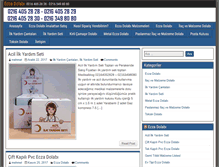 Tablet Screenshot of ecza-dolabi.com